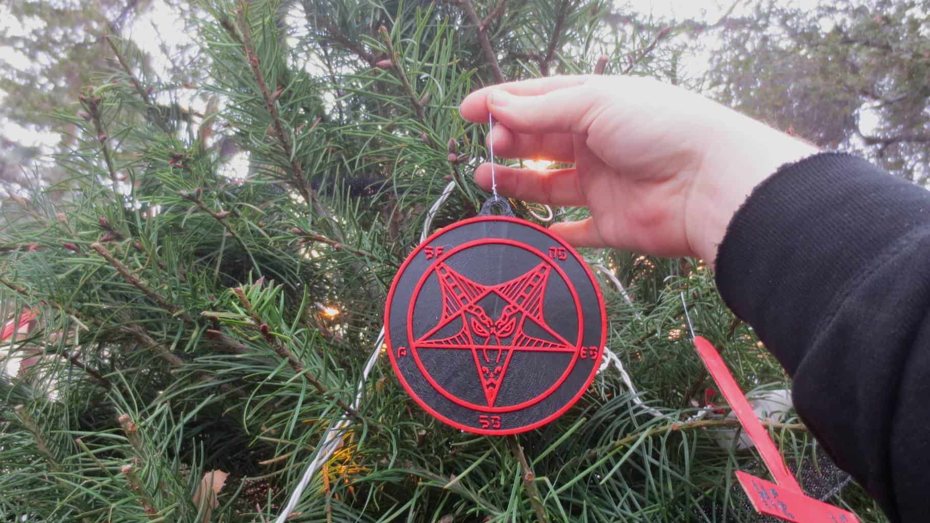 Satanists Are Mad That Someone Keeps Stealing Their Satanic Christmas Ornaments Relevant